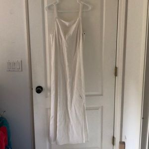 Old Navy White Maxi Dress NWT